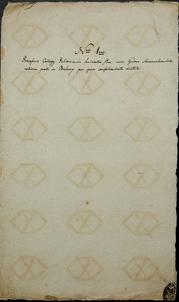 arkusz do druku 36 sztuk banknotów 10 groszy emisji 1794 roku, Miłczak A9, Lucow 41a (R8), ze znakami wodnymi, Pogoń, Orzeł i napis Jeziorna, dodatkowo odręczny napis po łacinie, braki papieru