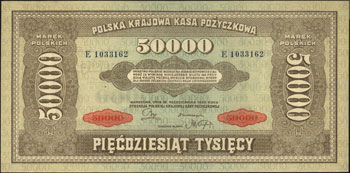 50.000 marek polskich 10.10.1922, seria E, Miłcz