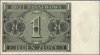 1 złoty 1.10.1938, seria IŁ, Miłczak 78b, Lucow 
