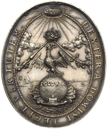 Michał Korybut Wiśniowiecki, medal autorstwa Joh