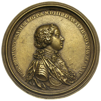 August III, medal pamiątkowy niesygnowany (autor