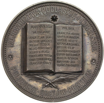 medal sygnowany TASSET wybity dla upamiętnienia 