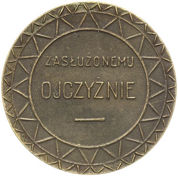 Roman Dmowski, medal autorstwa Cz. Makowskiego 1