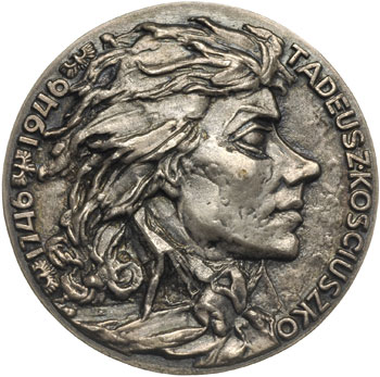 Tadeusz Kościuszko, medal autorstwa Franciszka K