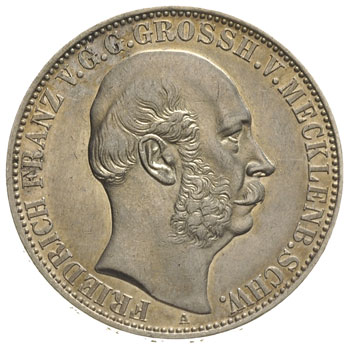 Fryderyk Franciszek II 1842-1883, talar 1864, Be