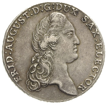 Fryderyk August III 1763-1806, talar 1785 I.E.C.