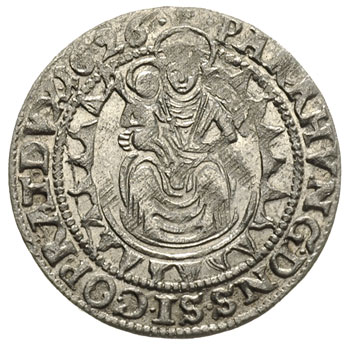 Gabriel Bethlen 1613-1629, szeroki grosz 1626 / CC, Koszyce, Resch 329- wariant, resztki blasku menniczego