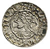 Knut 1016-1035, denar typu quatrefoil ok. 1017-1023, Londyn, mincerz Pulfstan, Aw: Popiersie w kor..