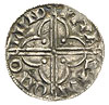 Knut 1016-1035, denar typu quatrefoil ok. 1017-1023, Londyn, mincerz Pulfstan, Aw: Popiersie w kor..