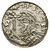 Harthaknut 1035-1042, denar typu quatrefoil ok. 1040-1042, Londyn, mincerz Osmund, Aw: Popiersie z..