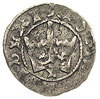 Władysław Jagiełło 1386-1434, półgrosz koronny, Aw: Korona, pod nią P, Rw: Orzeł, srebro 1.43 g