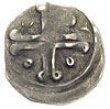 Barnim I 1220-1278, denar po 1264, mennica nieustalona, Aw: Stojący książę trzymający w rękach dwi..