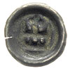 brakteat ok. 1337-1345, Korona zwieńczona krzyżem, 0.22 g, BRP Prusy T11.9
