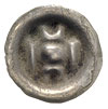 brakteat ok. 1360-1364, Brama ze skosem, zwieńczona kulkami, 0.18 g, BRP Prusy T15.12
