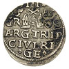 trojak 1585, Ryga, awers Iger R.85.1.j, rewers I