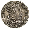 trojak 1588, Olkusz, odmiana z literami CR przy koronie, Iger O.88.7.a (R6), bardzo rzadka moneta ..