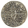 trojak 1592, Poznań, końcówka daty z lewej stron