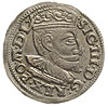 trojak 1594, Poznań, data z lewej strony monety i litery V - I, Iger P.94.3.b