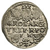trojak 1597, Poznań, popiersie z długą kryzą, Ig