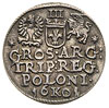trojak 1601, Kraków, popiersie króla w prawo, Iger K.01.2.a (R1), ładnie zachowany, patyna