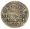 zestaw groszy koronnych 1607(rzadszy wariant z herbem Lewart pod koroną), 1608, 1609, 1610, 1612 i..