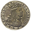 szóstak 1666, Wilno, Ivanauskas 7JK15-2, piękna i nie spotykana w tak ładnym stanie moneta, delika..