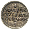 szeląg 1670, Gdańsk, odmiana z szeroką koroną, piękny egzemplarz, patyna