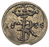 szeląg 1688, Gdańsk, piękny egzemplarz, patyna