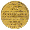 dukat zaślubinowy 1719, Drezno, Aw: Napis, Rw: Dwa serca, złoto 3.46 g, Merseb. -, Fr. 2482, monet..