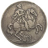 talar wikariacki 1711, Drezno, Aw: Dwa stoły z insygniami, Rw: Król na koniu, 29.15 g, Schnee 1011..