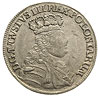 ort 1754, Lipsk, wąskie popiersie i mała głowa króla, Merseb. 1779, ładnie zachowany