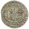 ort 1755, Lipsk, Merseb. 1782, moneta z końcówki blachy, ale ładnie zachowana