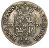 złotówka 1790, Warszawa, patyna, Plage 298, mini