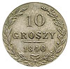 10 groszy 1840, Warszawa, Plage 104, Bitkin 1182, piękne