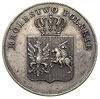 5 złotych 1831, Warszawa, Plage 272, minimalnie justowana, patyna