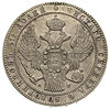 1 1/2 rubla = 10 złotych 1835, Petersburg, po 4 kępce liści 1 jagoda i większe cyfry daty, Plage 3..