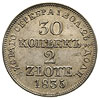 30 kopiejek = 2 złote 1835, Warszawa, Plage 372,