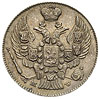 20 kopiejek = 40 groszy 1842, Warszawa, Plage 389, Bitkin 1256 (R),rzadka moneta w pięknym stanie ..