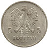 5 złotych 1928, Warszawa, Nike, Parchimowicz 114.a, piękny egzemplarz, rzadki w tak ładnym stanie