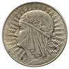 5 złotych 1932, Anglia, Głowa kobiety, Parchimowicz 116.b, piękne