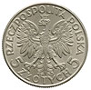 5 złotych 1933, Warszawa, Głowa kobiety, Parchim