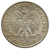 2 złote 1934,Warszawa, Głowa kobiety, Parchimowicz 110.c, wyśmienite