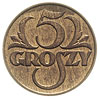 5 groszy 1929, Warszawa, moneta wybita dla uczes