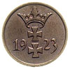 komplet fenigów 1923 (stan I-), 1926 (stan II+), 1929 (stan II+), 1930 (stan I), 1937 (stan I), Pa..