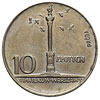 10 złotych 1966, \mała kolumna, na rewersie wypu