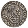 trojak 1542, Królewiec, Iger Pr.42.1.a (R),Bahr. 1180, patyna