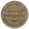 Skierniewice, 1 złoty Kasyna Oficerskiego Garnizonu, mosiądz, Bartoszewicki 212 (R6a)