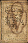 5 groszy miedziane 13.08.1794, Miłczak A8a, Lucow 38 (R1), przybrudzenia