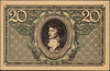 20 marek polskich 17.05.1919, seria H, numeracja 7-mio cyfrowa, Miłczak 21c, Lucow 334 (R3)