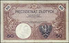 50 złotych 28.02.1919, seria A.4 098005, Miłczak